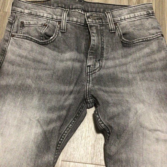 LEVIS 502 GREY FADE FACTORY DISTRESSED/FADED W30 L30 - Picture 2 of 7